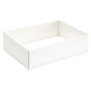 Fold-Up 6 Chocolate Box Base Only 112mm x 82mm x 32mm in White