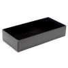 Fold-Up 8 Chocolate Box Base Only 159mm x 78mm x 32mm in Black