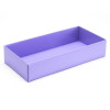 Fold-Up 8 Chocolate Box Base Only 159mm x 78mm x 32mm in Lilac