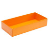 Fold-Up 8 Chocolate Box Base Only 159mm x 78mm x 32mm in Orange
