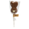 Hames - Milk Chocolate Easter Bunny Face Lollipop with a White Chocolate Nose x Outer of 27