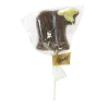 Hames - Milk Chocolate Farmyard Cow Lollipop with White Chocolate Decoration x Outer of 27