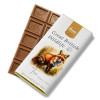 Hames - Great British Wildlife RA MB Milk Chocolate 60g Bar Wrapped in Gold Foil with a Fox Watercolour Design x Outer of 14