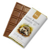 Hames - Great British Wildlife RA MB Milk Chocolate 60g Bar Wrapped in Gold Foil with a Hedgehog Watercolour Design x Outer of 14