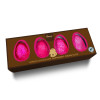 Hames – 4 Milk Chocolate Raspberry Creme Filled Eggs 160g RA MB Cocoa x Outer of 10