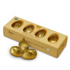 Hames - 4 Hollow Blonde Chocolate Eggs 60g RA MB Cocoa x Outer of 10