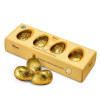 Hames - 4 Hollow Blonde Chocolate Eggs 60g RA MB Cocoa x Outer of 10