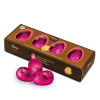 Hames – 4 Milk Chocolate Raspberry Creme Filled Eggs 160g RA MB Cocoa x Outer of 10