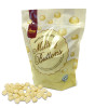 Hames - White Chocolate Melting Buttons Rainforest Alliance MB Cocoa Resealable Pouch and 100% recyclable 1.4Kg