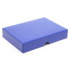 Fold-Up 12 Chocolate Box Lid Only 159mm x 112mm x 32mm in Blue