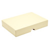 Fold-Up 12 Chocolate Box Lid Only 159mm x 112mm x 32mm in Cream