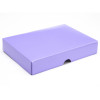 Fold-Up 12 Chocolate Box Lid Only 159mm x 112mm x 32mm in Lilac