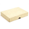 Fold-Up 12 Chocolate Box Lid Only 159mm x 112mm x 32mm in Natural Kraft