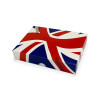 Fold-Up 12 Chocolate Box Lid Only 159mm x 112mm x 32mm with a Union Jack Design