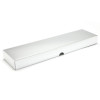 Fold-Up 16 Chocolate Box Lid Only 310mm x 82mm x 32mm in Silver