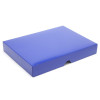 Fold-Up 24 Chocolate Box Lid Only 221mm x 159mm x 32mm in Blue