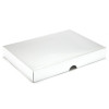 Fold-Up 24 Chocolate Box Lid Only 221mm x 159mm x 32mm in Silver