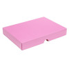 Fold-Up 24 Chocolate Box Lid Only 221mm x 159mm x 32mm in Electric Pink