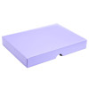 Fold-Up 24 Chocolate Box Lid Only 221mm x 159mm x 32mm in Lilac