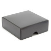 Fold-Up 4 Chocolate Box Lid Only 78mm x 82mm x 32mm in Black