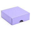 Fold-Up 4 Chocolate Box Lid Only 78mm x 82mm x 32mm in Lilac