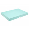 Fold-Up 48 Chocolate Box Lid Only 312mm x 217mm x 32mm in Aqua