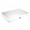 Fold-Up 48 Chocolate Box Lid Only 312mm x 217mm x 32mm in Bright Silver
