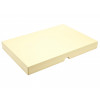 Fold-Up 48 Chocolate Box Lid Only 312mm x 217mm x 32mm in Cream