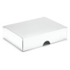 Fold-Up 6 Chocolate Box Lid Only 112mm x 82mm x 32mm in Silver