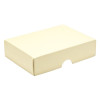 Fold-Up 6 Chocolate Box Lid Only 112mm x 82mm x 32mm in Cream