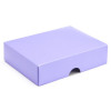 Fold-Up 6 Chocolate Box Lid Only 112mm x 82mm x 32mm in Lilac