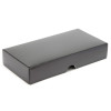 Fold-Up 8 Chocolate Box Lid Only 159mm x 78mm x 32mm in Black