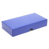 Fold-Up 8 Chocolate Box Lid Only 159mm x 78mm x 32mm in Blue