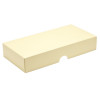 Fold-Up 8 Chocolate Box Lid Only 159mm x 78mm x 32mm in Cream