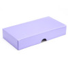 Fold-Up 8 Chocolate Box Lid Only 159mm x 78mm x 32mm in Lilac