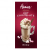 Hames Hot Chocolate - Point of Sale Table Talker W99mm x H210