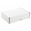 6  Choc Mail Out Box 135mm x 91mm x 35mm (Flat Packed) White