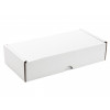 8  Choc Mail Out Box 183mm x 87mm x 35mm (Flat Packed) White