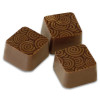 Loose Chocolates - Milk Chocolate Butterscotch Flavour Square with Atlantic Transfer (96 Chocolates Per Box)