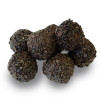 Loose Truffles - Dark Truffles Decorated with Dark Splits (96 Truffles Per Box)