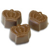 Loose Chocolates - Milk Chocolate Salted Caramel Crowns (96 Chocolates Per Box)
