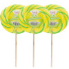 Rock Wheel Lollipop - Fizzy Lemonade x Outer of 12