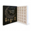 Ramadan 30 Day Fill It Yourself Black Full Colour Printed Box with Ramadan Kareem Gold Foiled Design