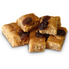 Merry Christmas Hand Broken All Butter Rum & Raisin Crumbly Fudge Grab Bags 150g x Outer of 12