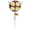 Hames - Luxury Spotty Lollies Milk Chocolate Lollipops Decorated with Foam Eggs x Outer of 27