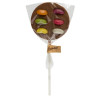Hames - Luxury Spotty Lollies Milk Chocolate Lollipops Decorated with Jelly Beans x Outer of 27