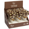 Hames - Luxury Spotty Lollies Milk Chocolate Lollipops Decorated with White Buttons x Outer of 27