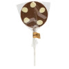 Hames - Luxury Spotty Lollies Milk Chocolate Lollipops Decorated with White Buttons x Outer of 27