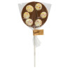 Hames - Luxury Spotty Lollies Milk Chocolate Lollipops Decorated with White Chocolate Snowies x Outer of 27