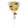 Hames - Luxury Spotty Lollies White Chocolate Lollipops Decorated with Jelly Beans x Outer of 27